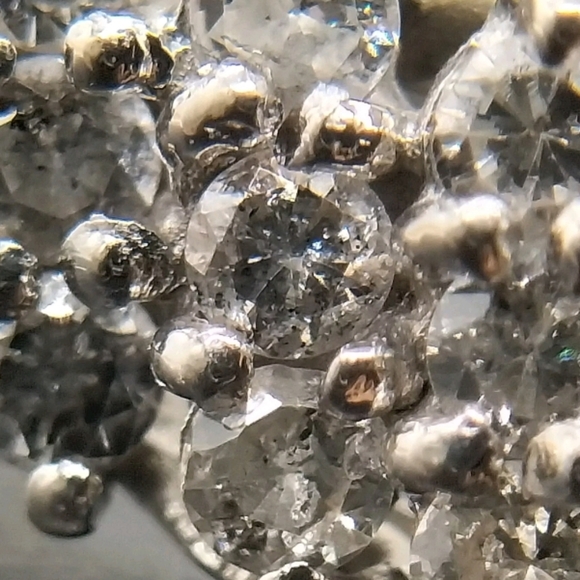 CHRISTMAS SALE! Stunning Solid Platinum Genuine 0.53ct Diamond Ring Size 6 1/2 - Picture 8 of 9